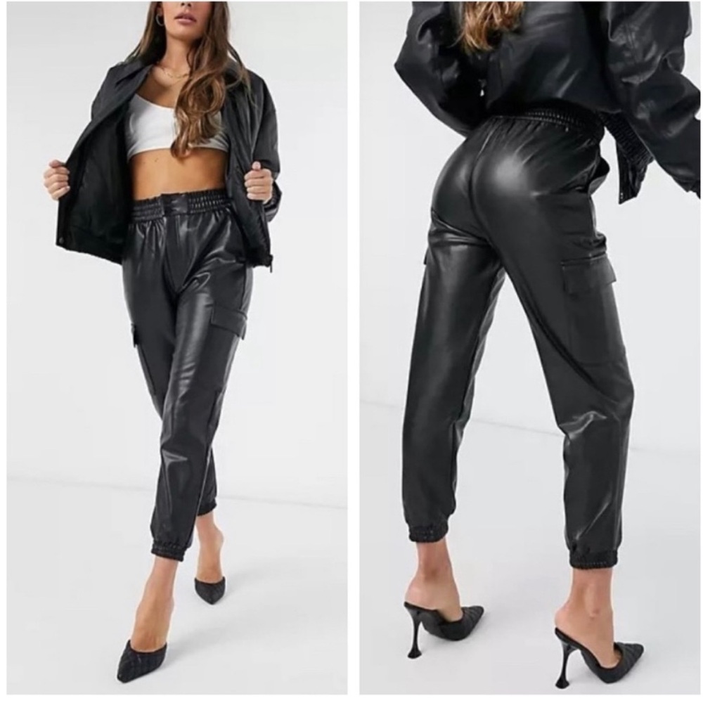 Abercrombie + Fitch Leather Pants